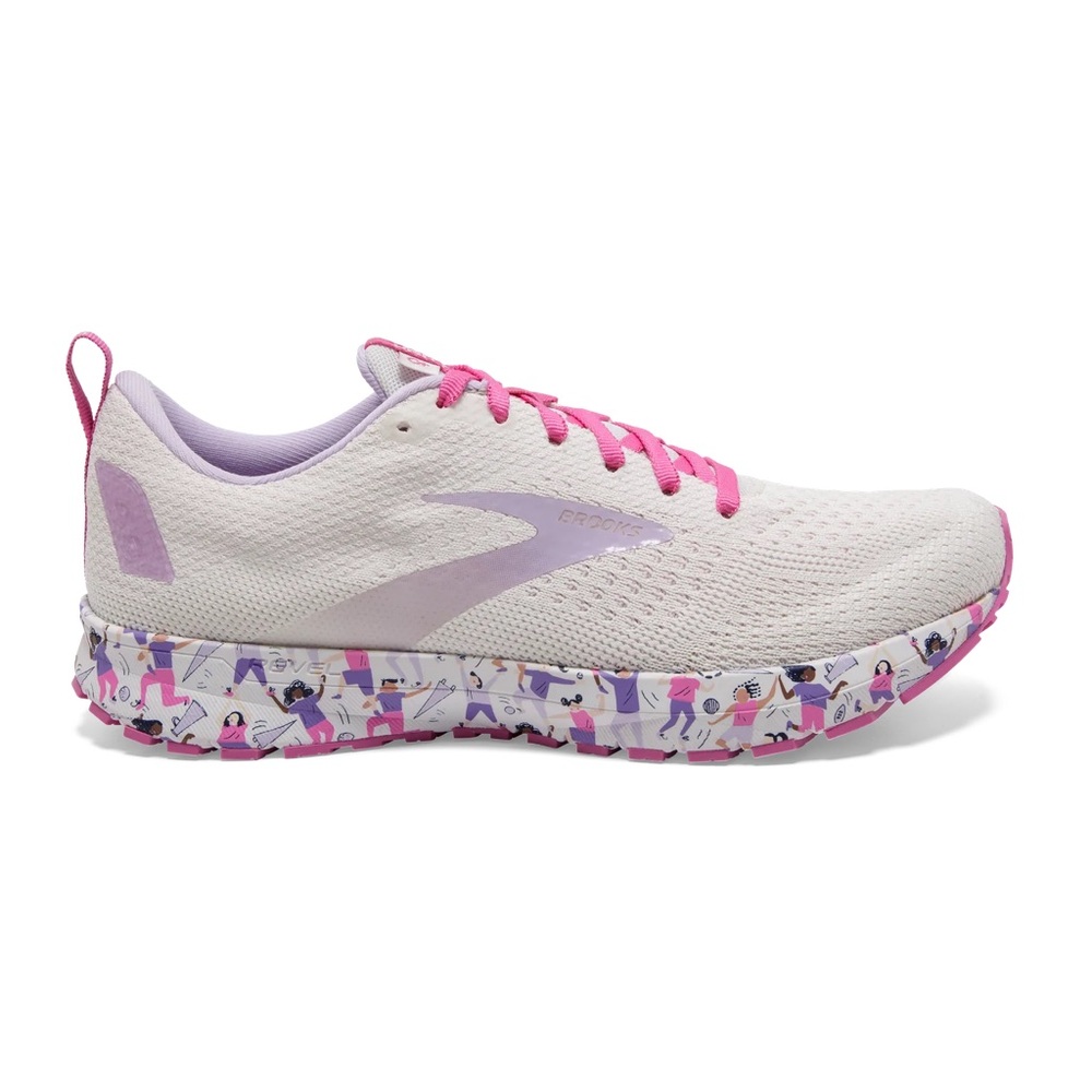 Brooks Women's Light Pink and Lavender Running Shoe